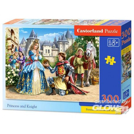 Princess and Knight,Puzzle 300 Teile  