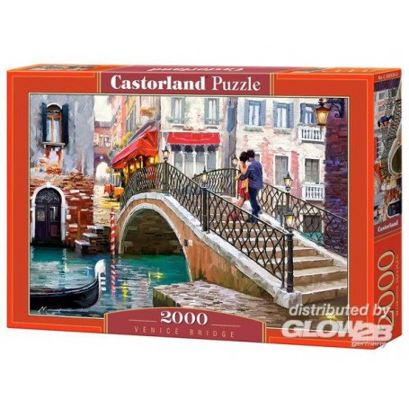 Venice Bridge, Puzzle 2000 Teile  Puzzle