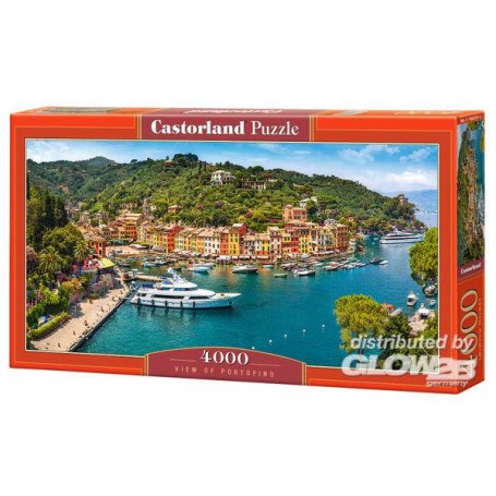 View of Portofino, Puzzle 4000 Teile  Puzzle