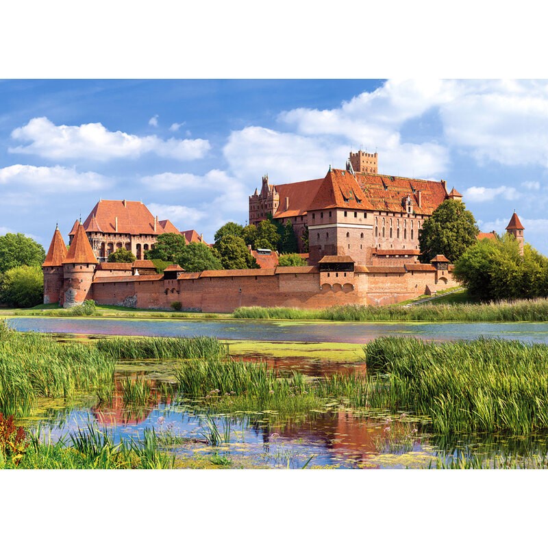 Malbork Castle, Poland,Puzzle 3000 Teile  Puzzle