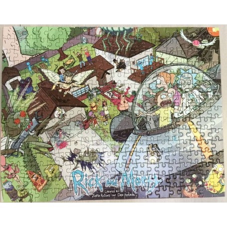 Rick and Morty Puzzle LC Exclusive 