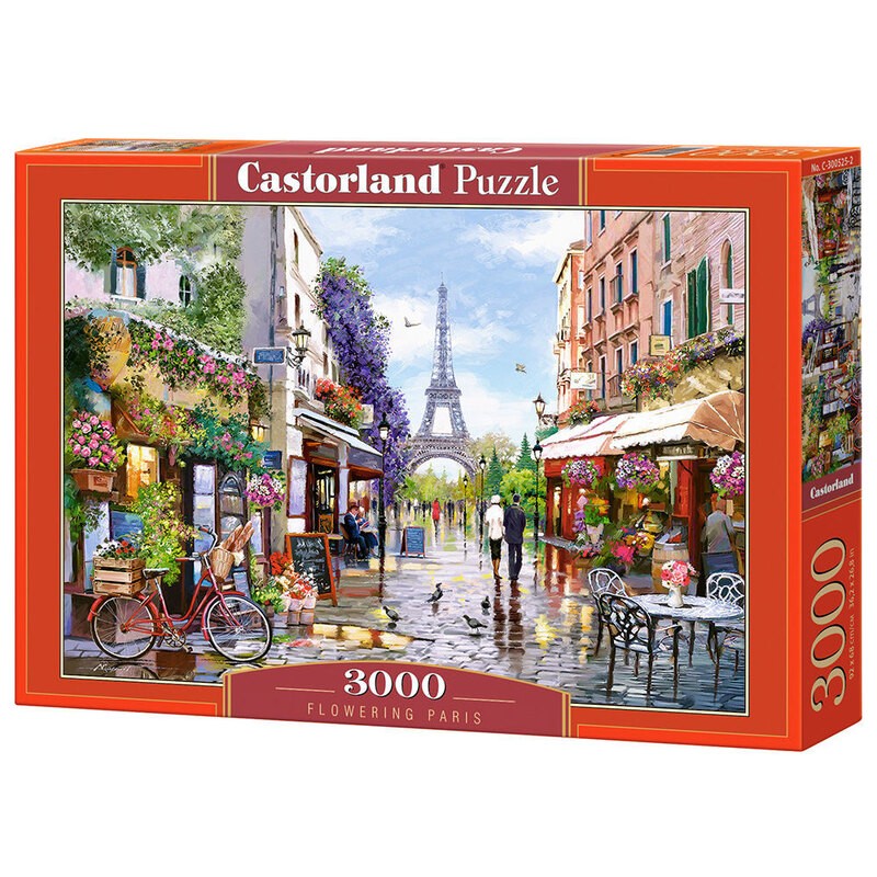 Blühendes Paris, Puzzle 3000 Teile 