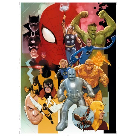 Marvel 80th Anniversary Puzzle Charaktere Puzzle