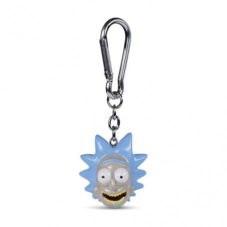 Rick und Morty 3D Rick Schlüsselbund Sortiment 4cm (10) 