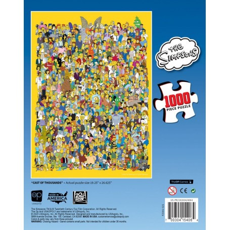 Simpsons Puzzle Cast of Thousands (1000 Teile) 