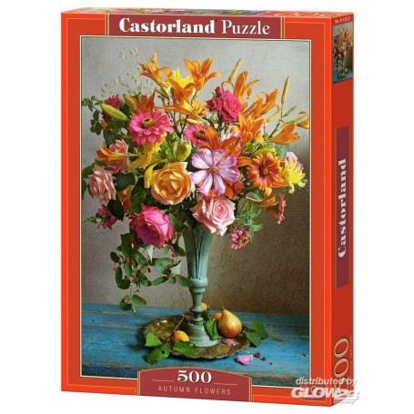 Autumn Flowers, Puzzle 500 Teile 