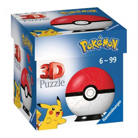 Pokémon 3D-Puzzle Pokéballs: Classic (54 Teile) 