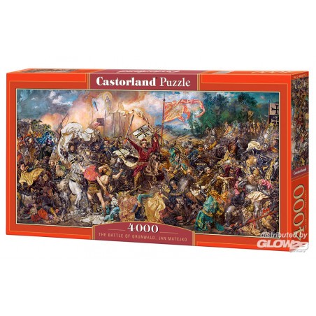 Die Schlacht von Grunwald, Jan Matejko Puzzle 4000 Teile 