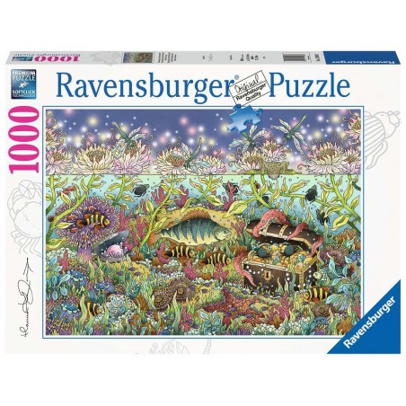 Puzzle 1000P - Die Unterwasserwelt in der Abenddämmerung 