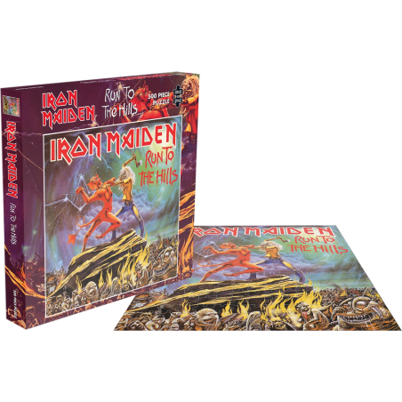 Iron Maiden: Run to the Hills 500 Piece Jigsaw Puzzle