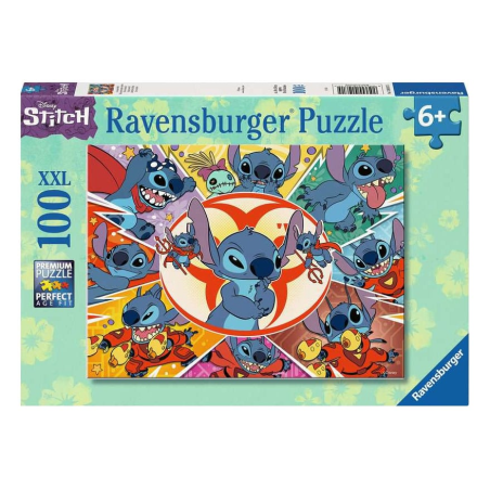 Disney children's puzzle XXL Stitch: In my World (100 pieces)
